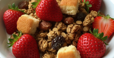 Strawberry Shortcake Granola