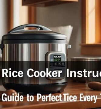 aroma rice cooker instructions​