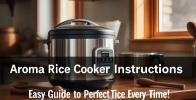 aroma rice cooker instructions​