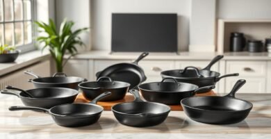 cast iron frying pan sizes