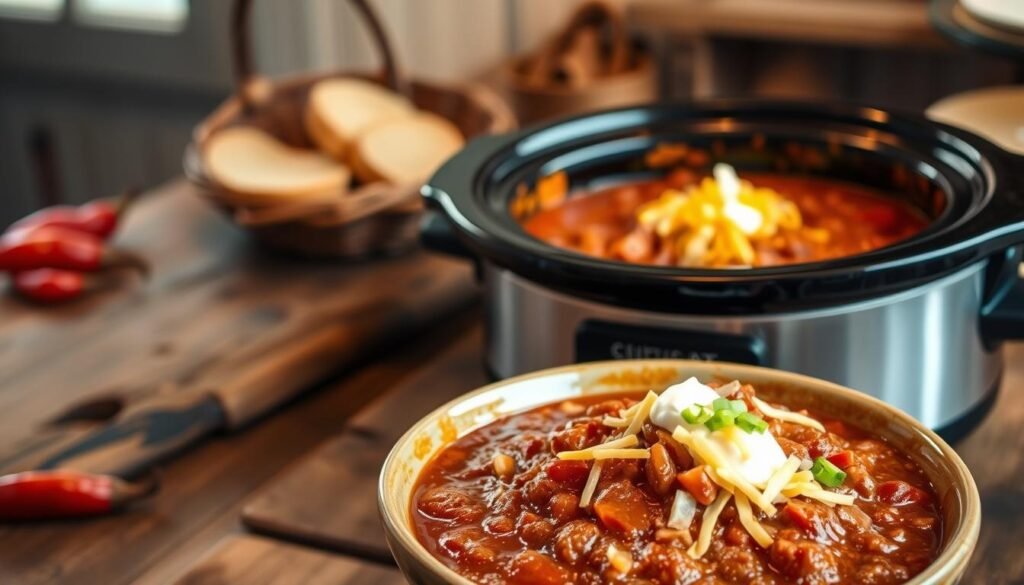 easy chili recipe slow cooker​