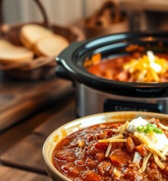 easy chili recipe slow cooker​