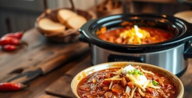 easy chili recipe slow cooker​