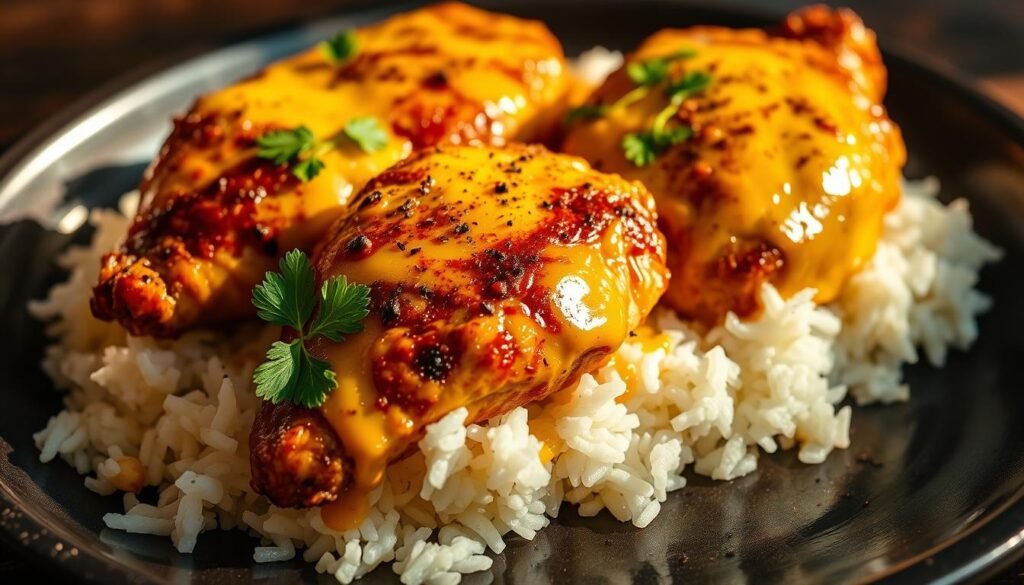 Cheesy Baked Chicken with Cream