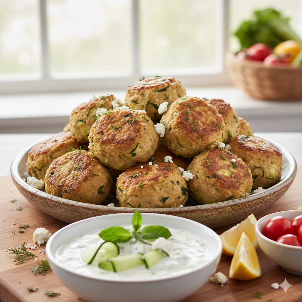 Turkey Zucchini Meatballs