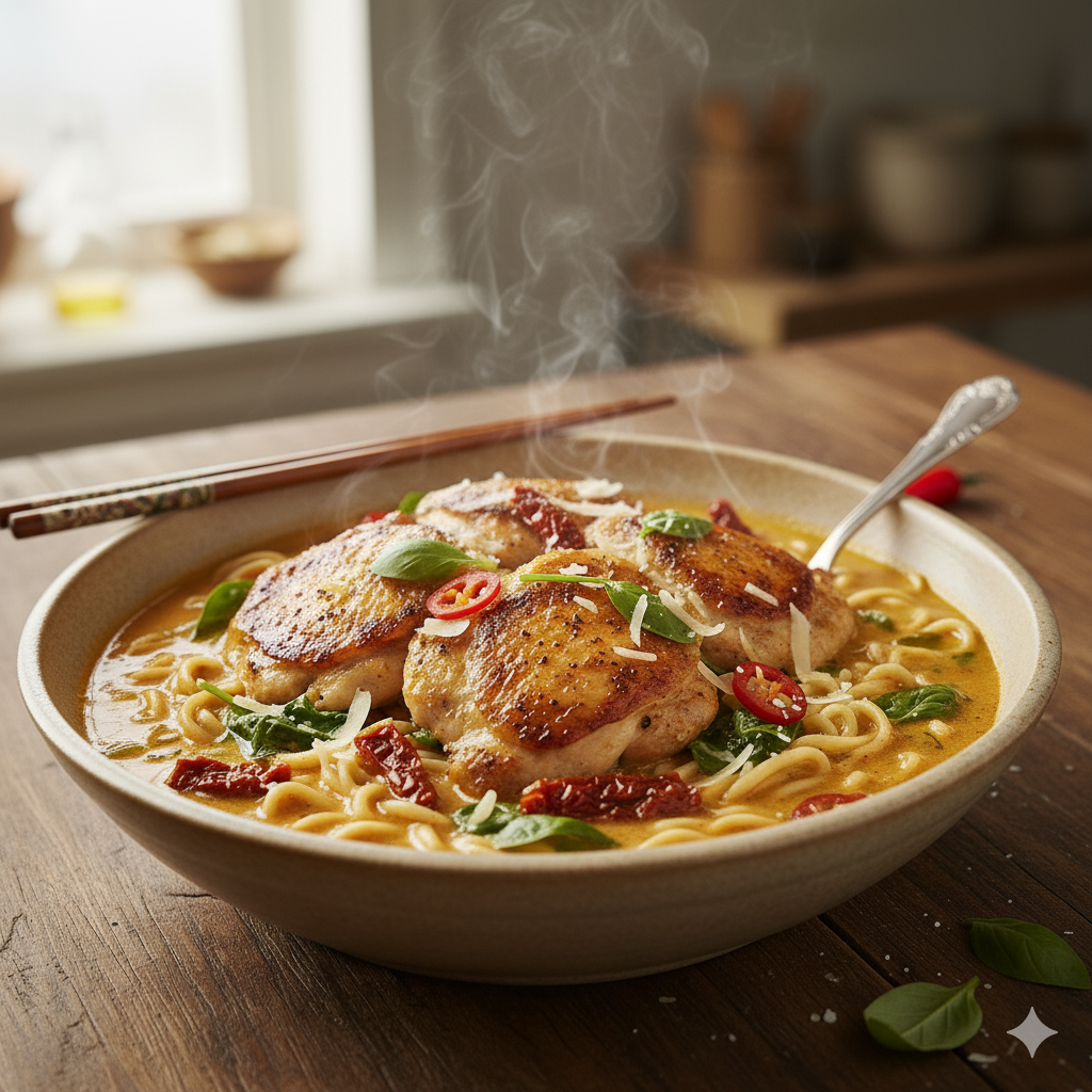 Marry Me Chicken Ramen