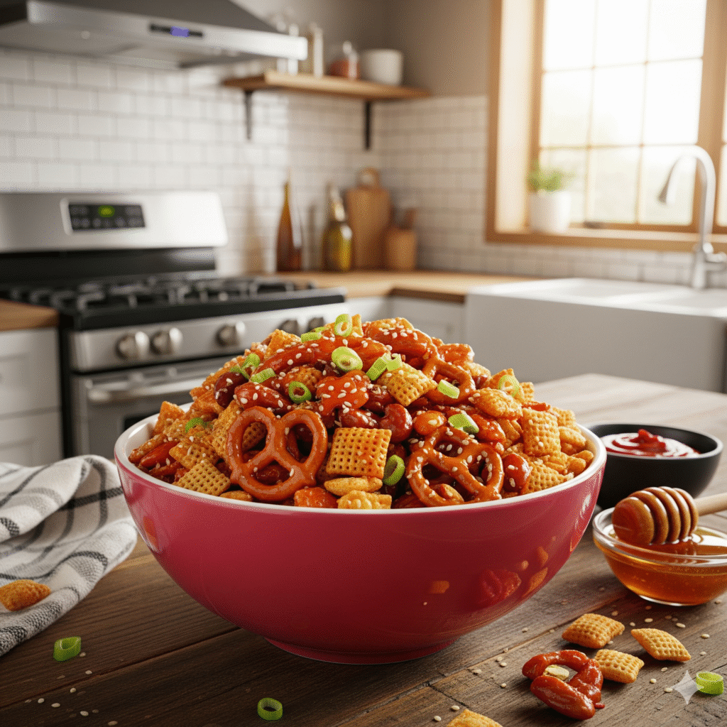 Honey Gochujang Chex Mix Honey Gochujang Chex Mix