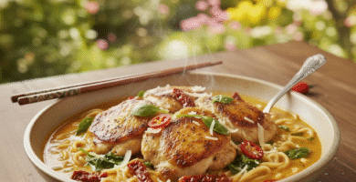 Marry Me Chicken Ramen