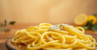 Lemon Boursin Pasta
