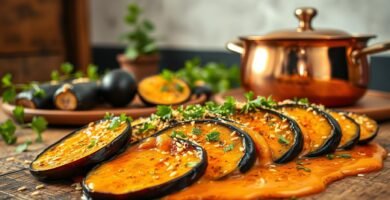 Maman’s classic Persian eggplant dish