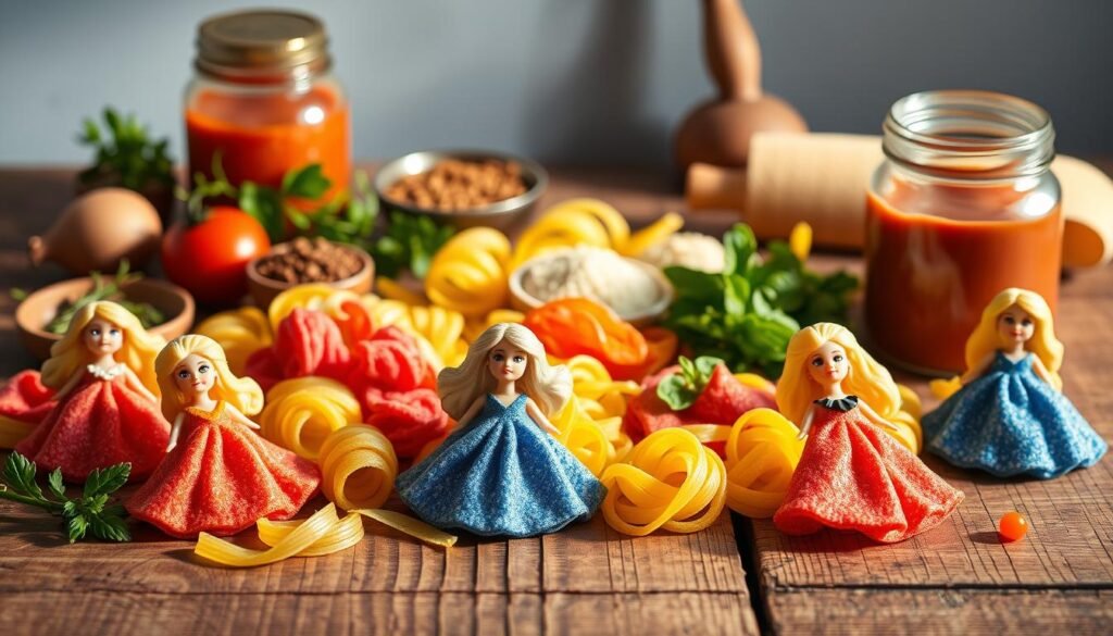 barbie doll pasta barbie doll pasta