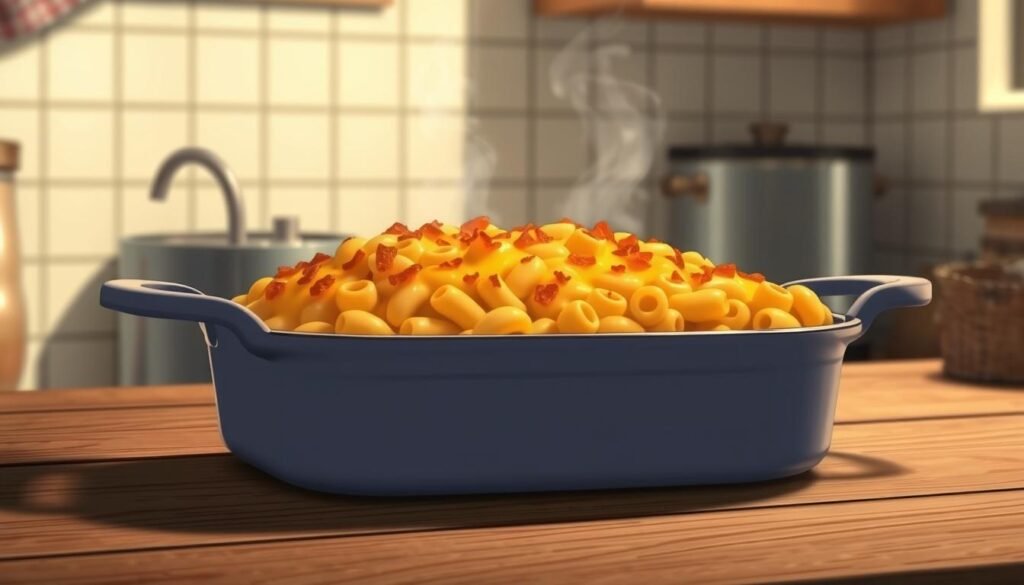 old fashioned baked macaroni and cheese